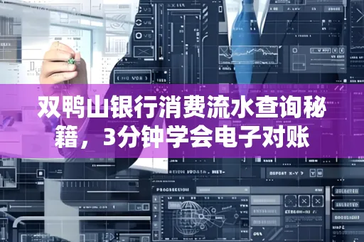 双鸭山银行消费流水查询秘籍，3分钟学会电子对账